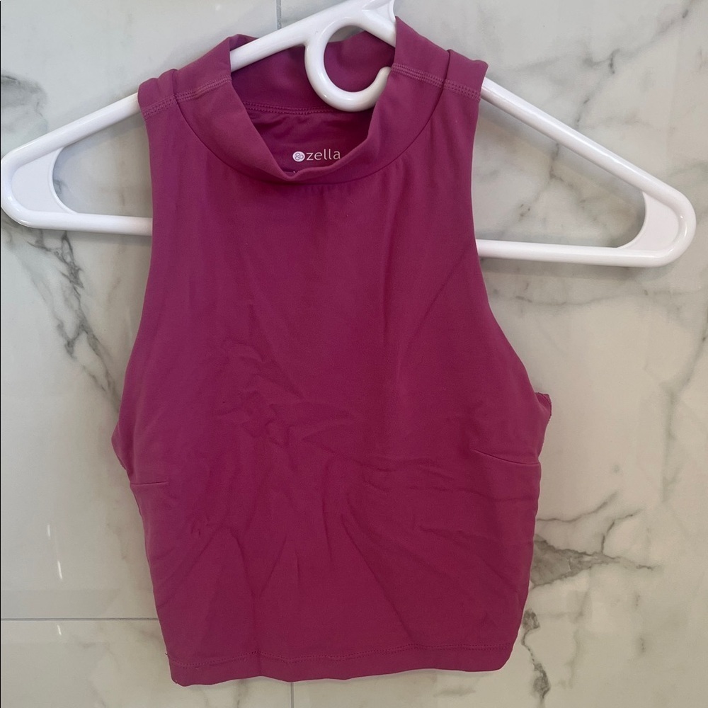 Zella Magenta Sleeveless Top